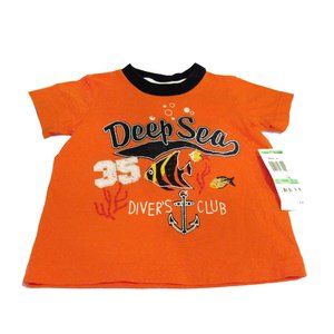 GREENDOG ORANGE COTTON 18 MONTHS SHIRT$24.00